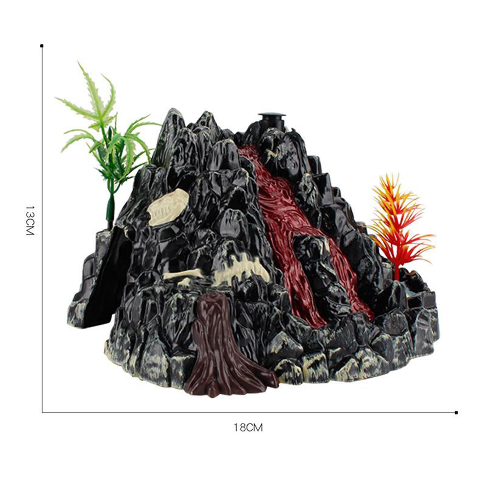 Volcano Kit Eruption - Realistische doe-het-zelf elektrische vulkaanuitbarstingen met rood