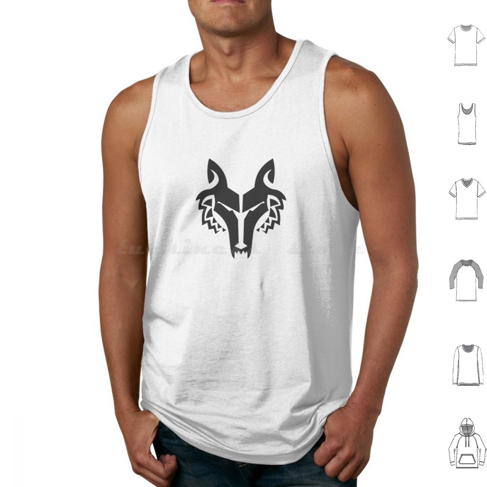 Hobby Is Science - Wolf Pack Tanktops Print Katoen Leger