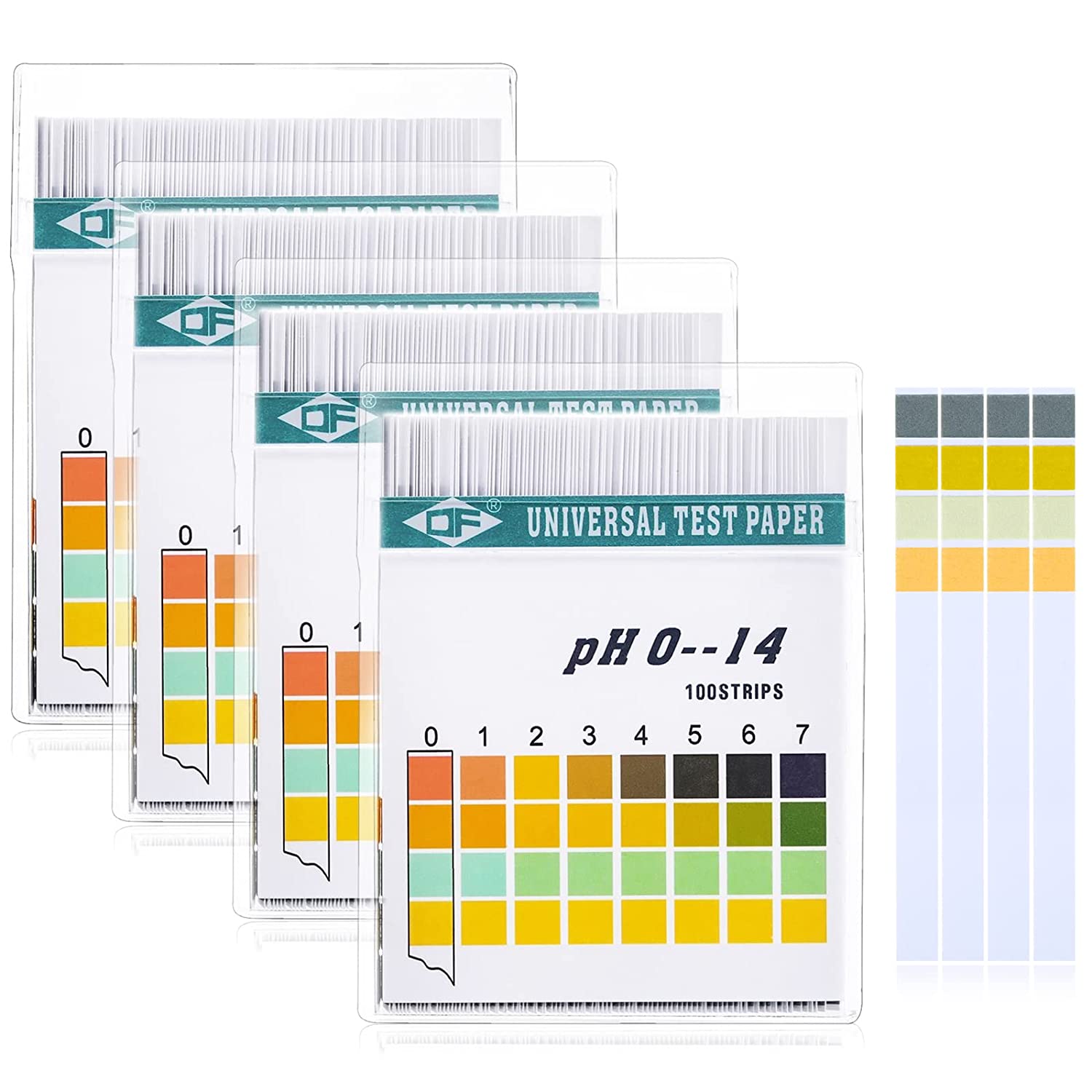 Water Testing Kit - 100 Strips 0-14 PH Alkalisch Zuur
