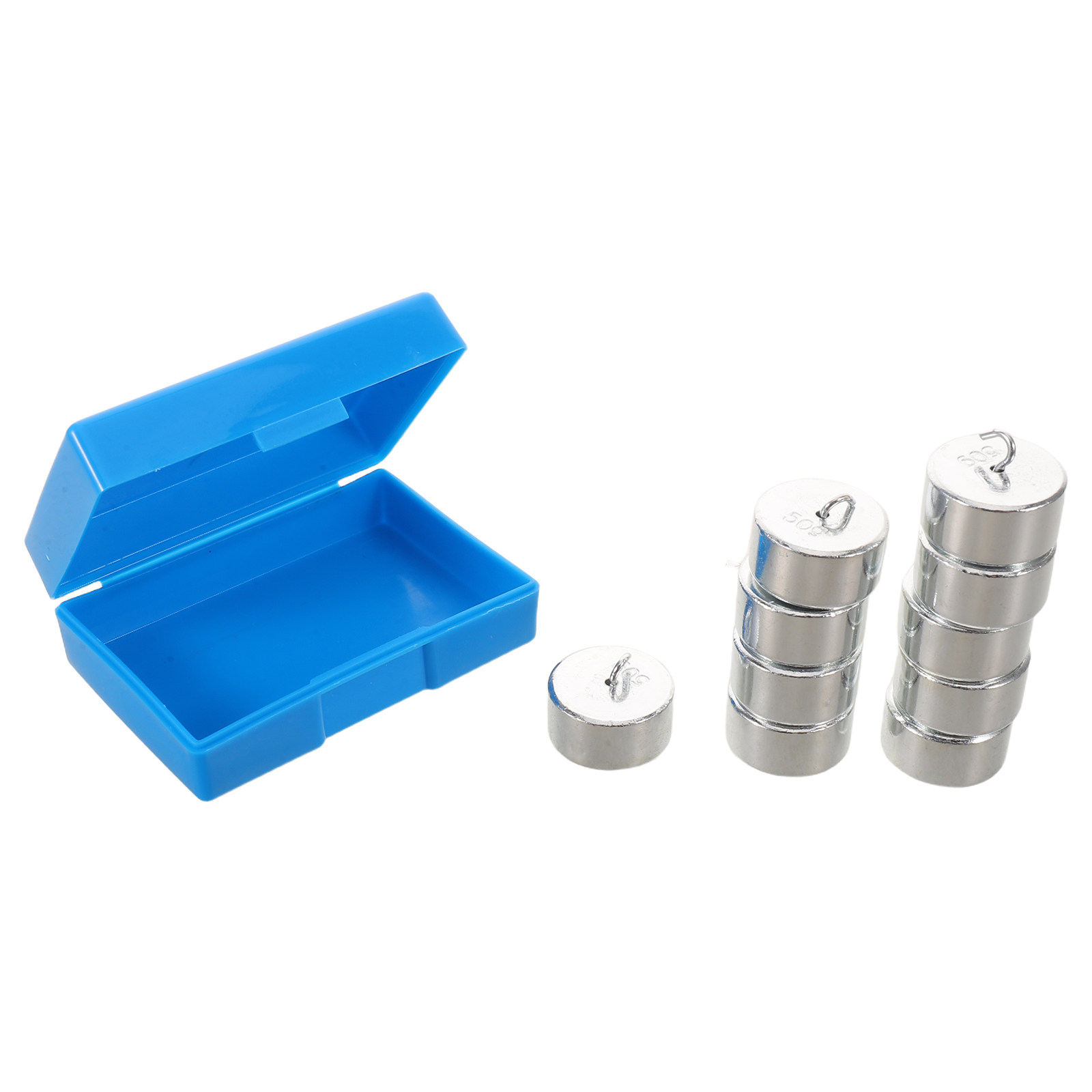 Science Experiment - 10-delige set met sleufgewichten voor laboratorium,