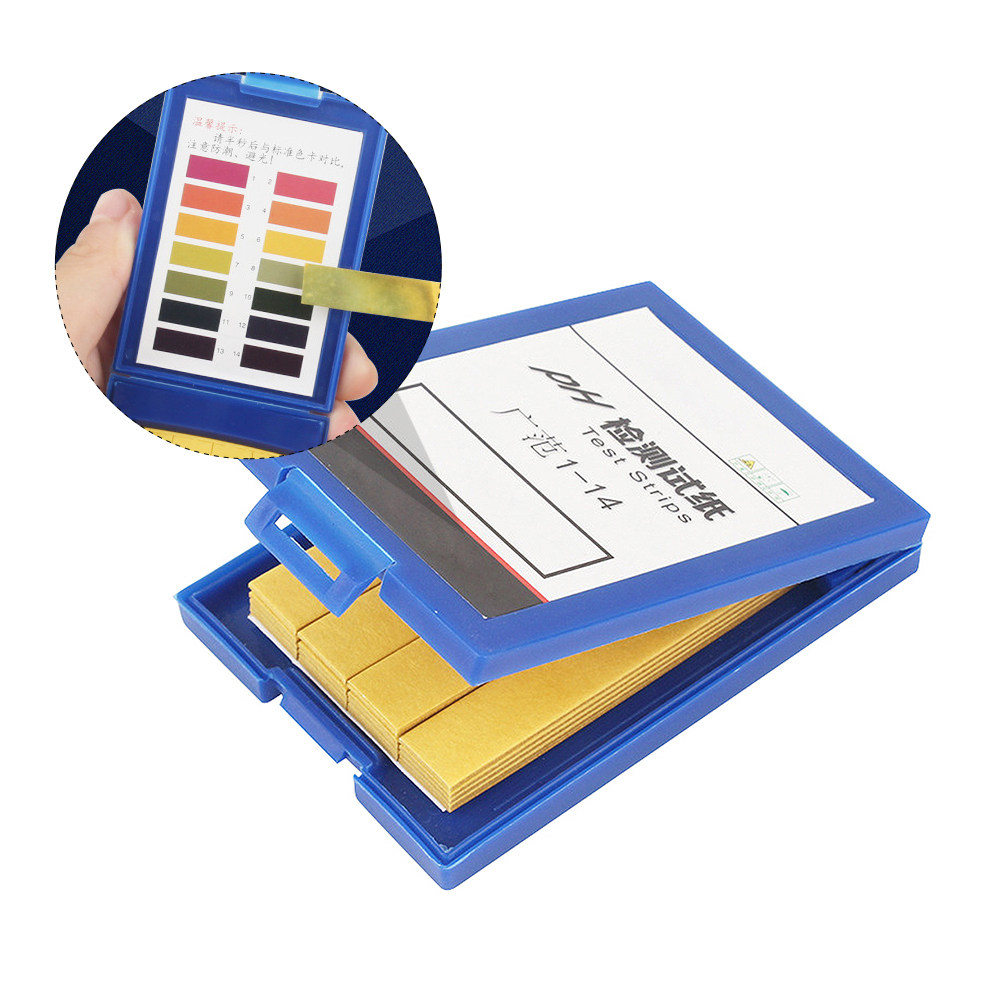 Ph Strip Test - 80 stuks PH-testpapier, nauwkeurige 1-14 PH-teststrips,