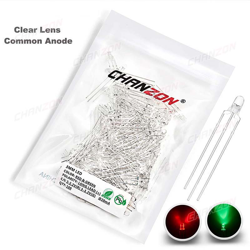 Bicolor 3 mm LED Light Emittin - Hobby Is Science recensie en prijs