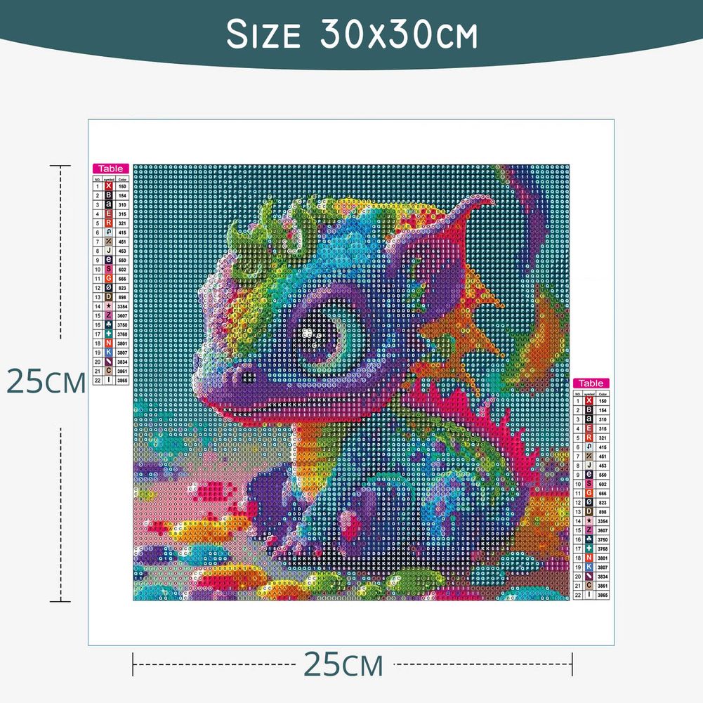 Diamond Painting Kit Oude Dino - Volcano Kit Eruption recensie en prijs
