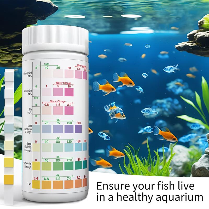 Aquarium Water Teststrips 8 in - Water Testing Kit recensie en prijs