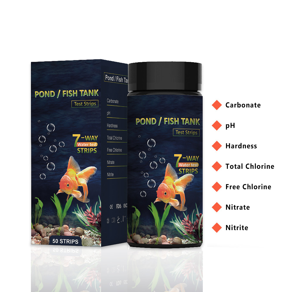 7-in-1 aquariumteststrips, 50  - Water Testing Kit recensie en prijs