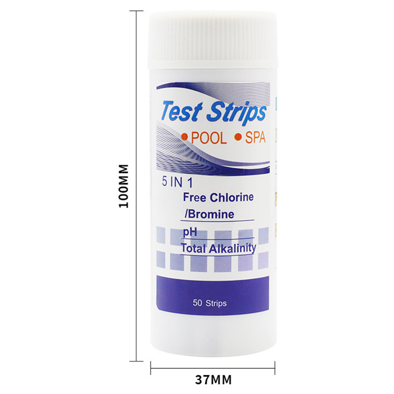 50 stuks multifunctionele chlo - Ph Strip Test recensie en prijs
