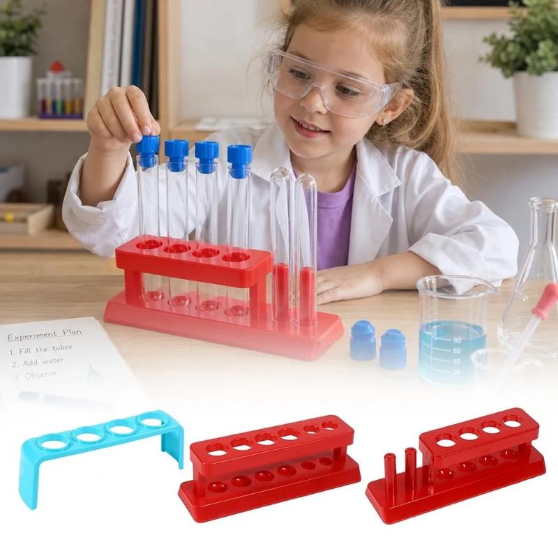 Plastic reageerbuishouderrek V - Science Experiment recensie en prijs